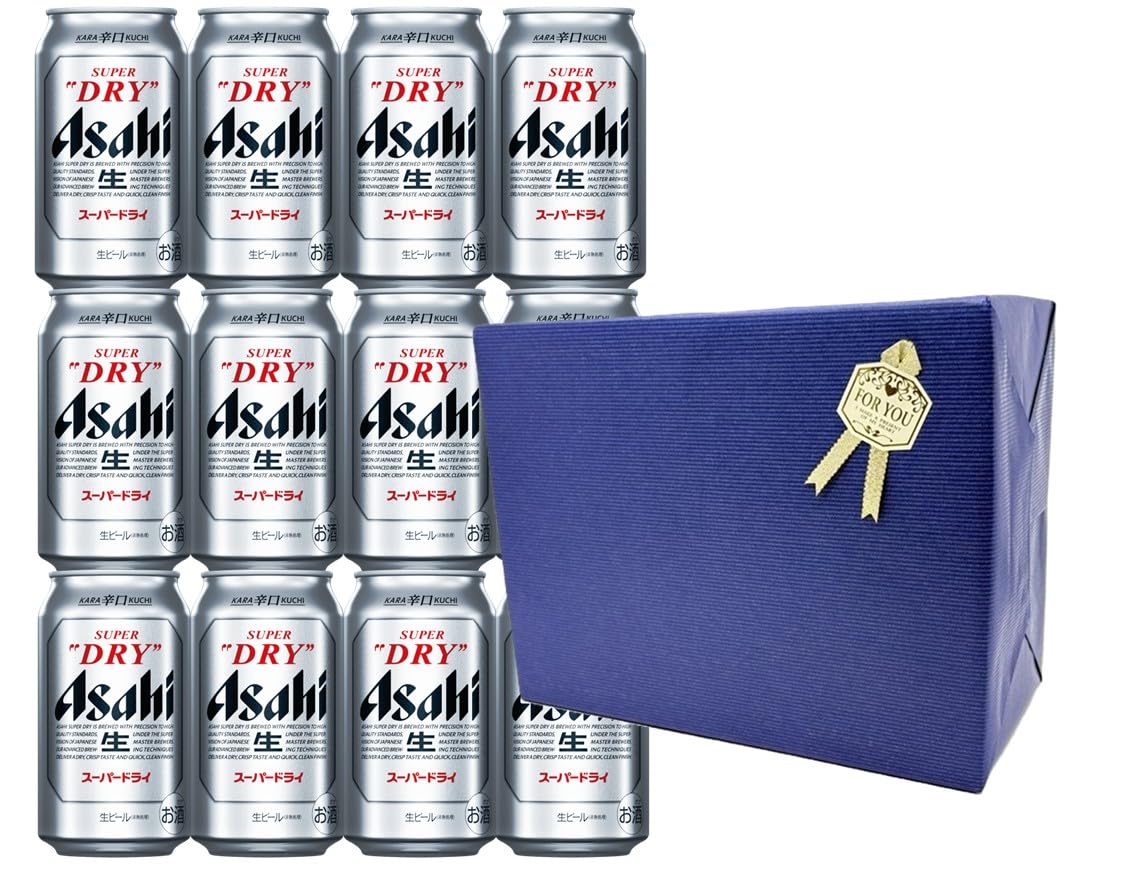 Amazon.co.jp: 【ブルー包装紙・包装込み】【350缶 12本】スーパー